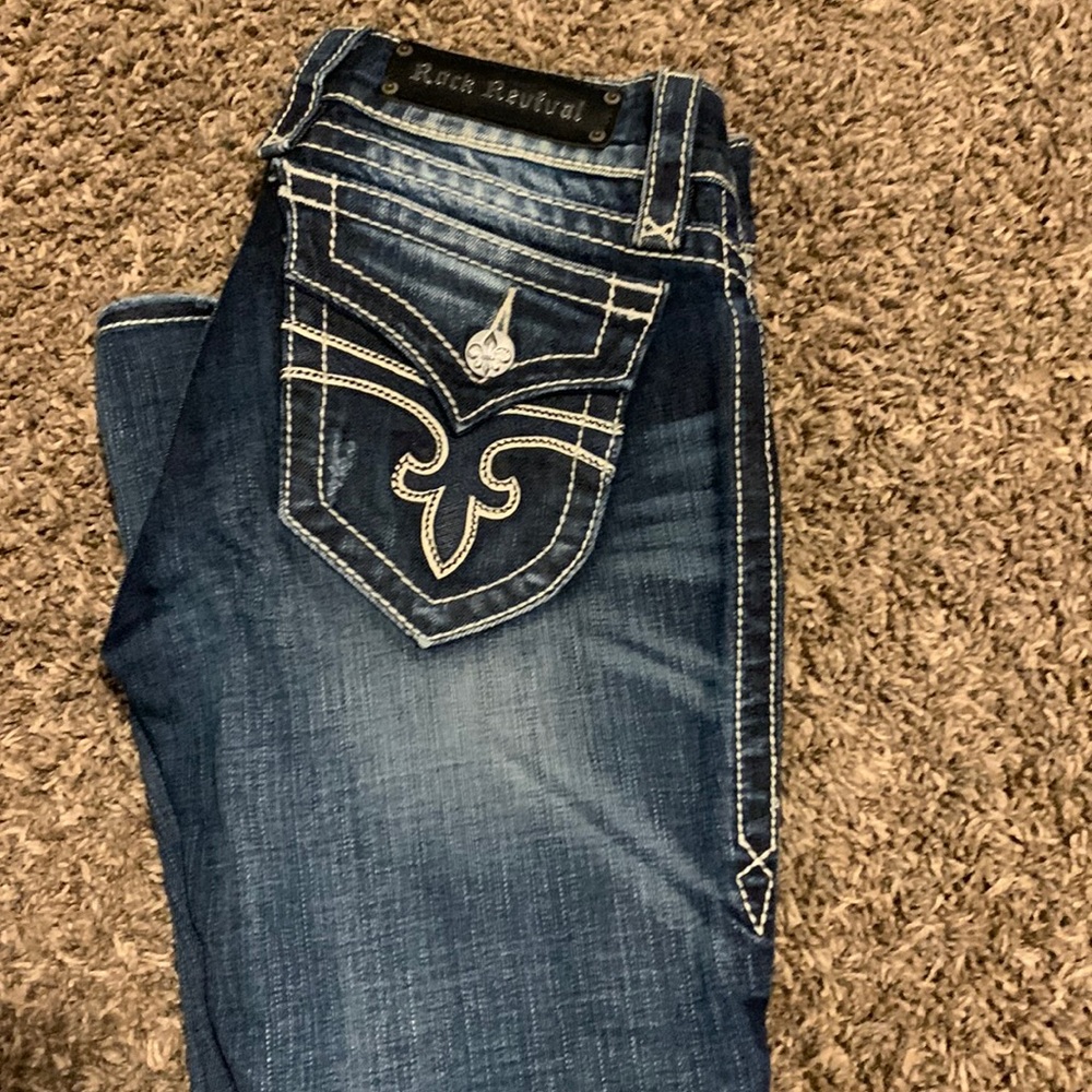 Women’s rock revival jeans